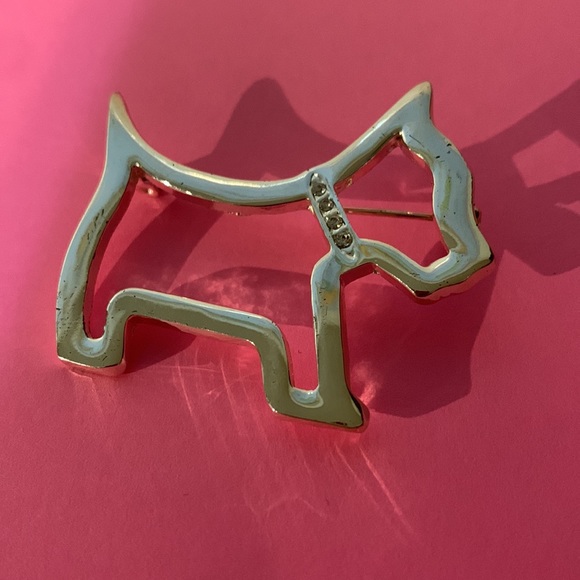 Adorable dog brooch - Picture 3 of 4